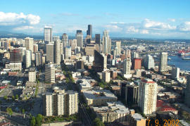 Skyline Of Seattle